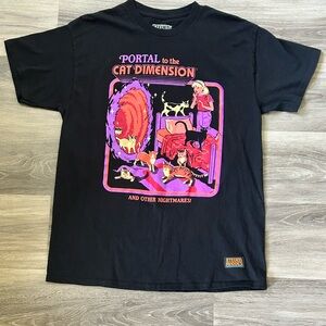 Steven Rhodes Cat Dimension T-Shirt